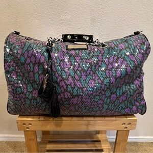 STUNNING Betsey Johnson Sequins Bag